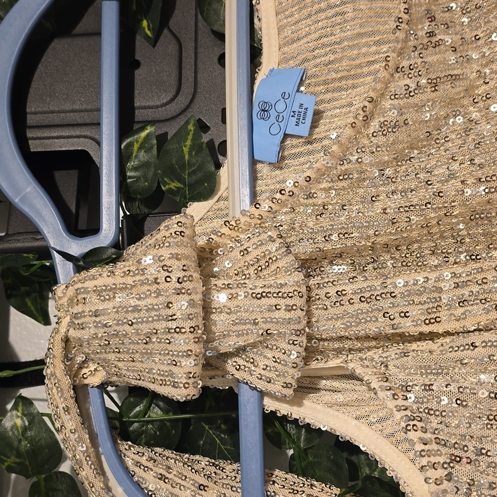 Cece Sequin Longsleeve Top - image 6